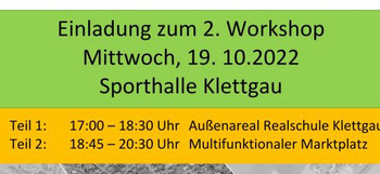 Einladung 2. Workshop Außenareal Realschule Klettgau